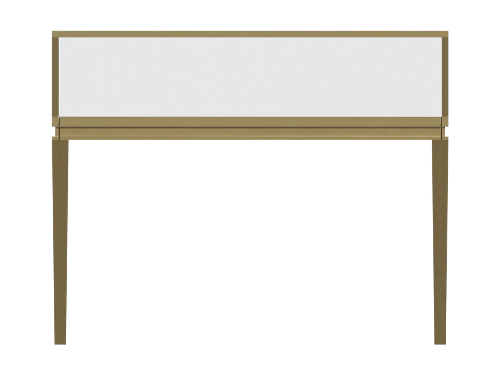 door view of standard low jewelry counter