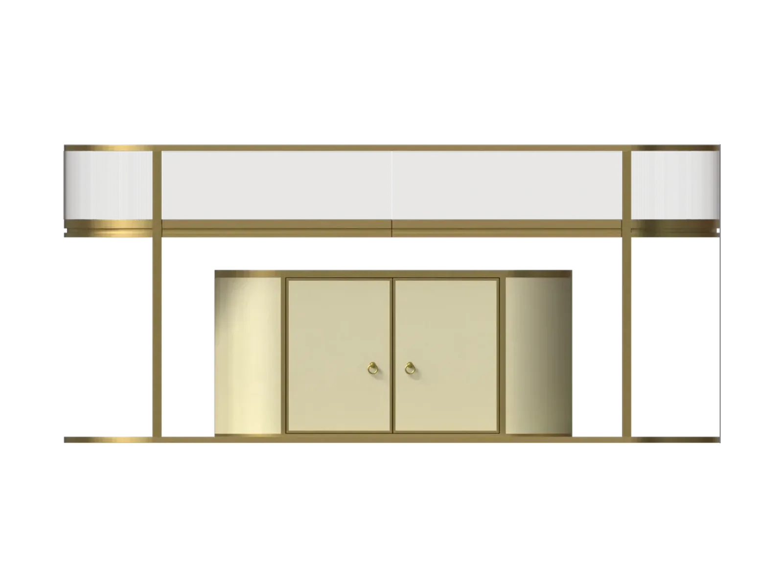 Irregular-Shaped Jewelry Showcase view 2