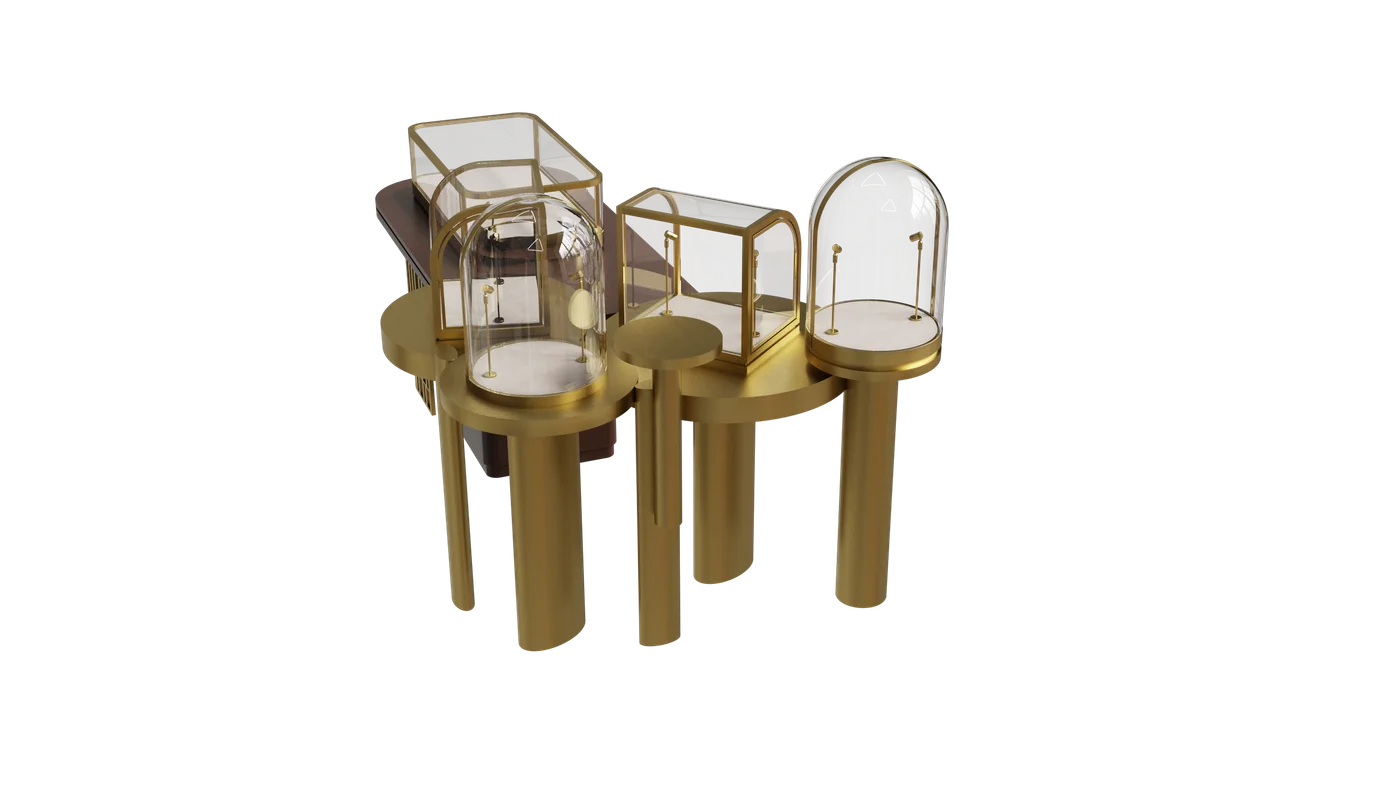 Irregular-Shaped Jewelry Showcase view 5